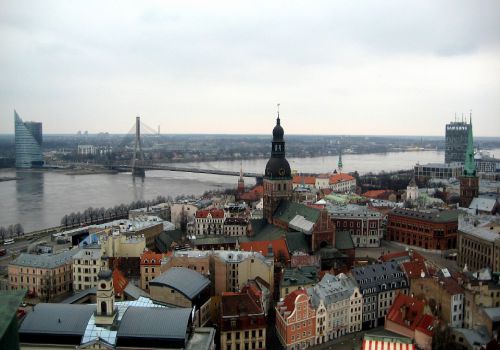 Достопримечательности Риги, Латвия 